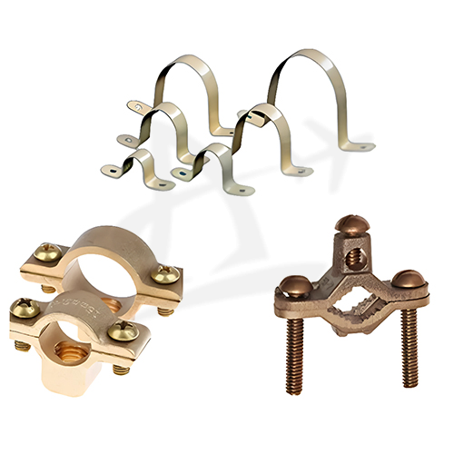 Brass Pipe Clamp